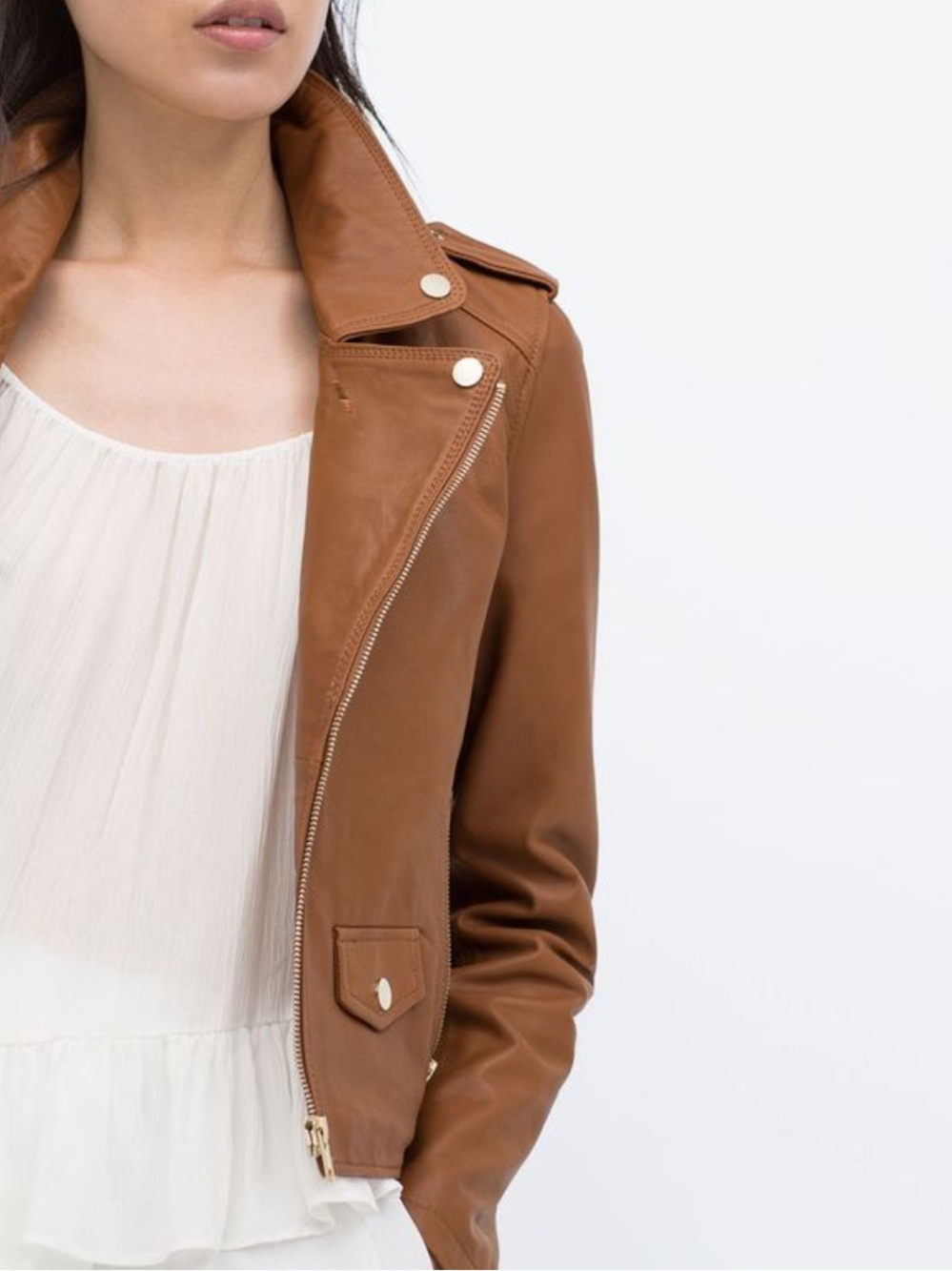 Zara Lambskin Jacket